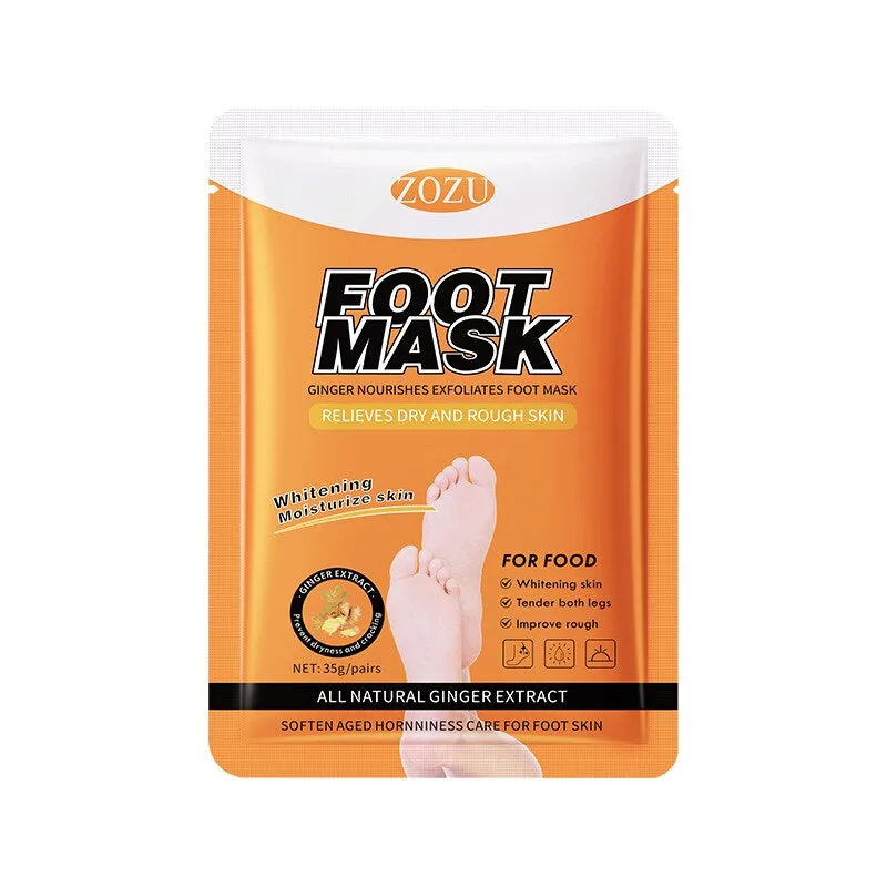 10 Pairs Ginger Foot Mask