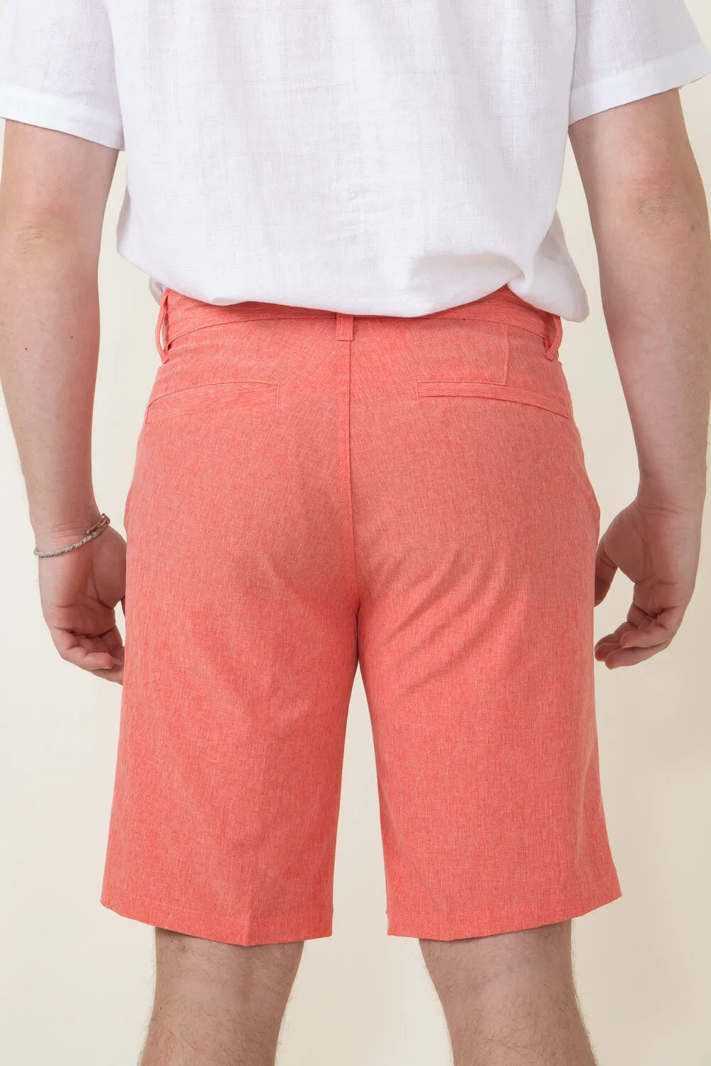 1897 Original Horizon Hybrid Shorts for Men in Coral | XM9821-GL-HCORAL