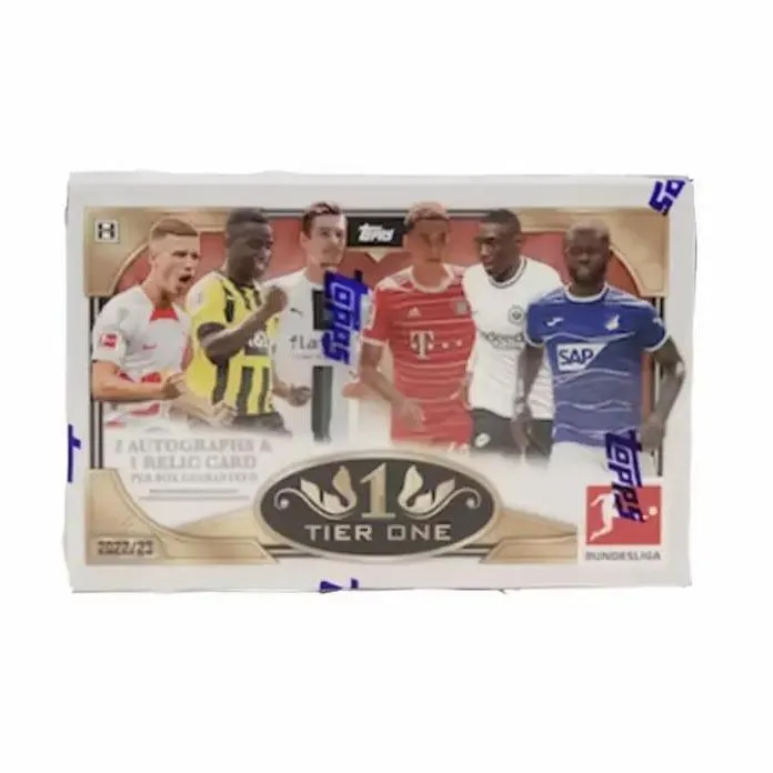 2022-23 Topps Tier One Soccer Bundesliga Hobby Trading Cards