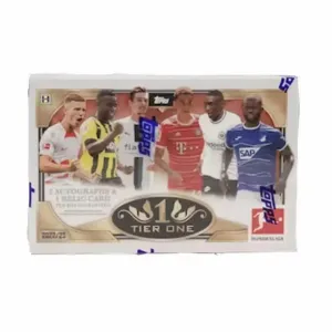 2022-23 Topps Tier One Soccer Bundesliga Hobby Trading Cards