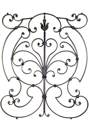 2490 Series M590 Renaissance Prefab Iron Panel