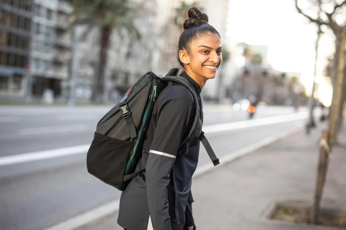 25L Backpack Urban - Black / Reflective