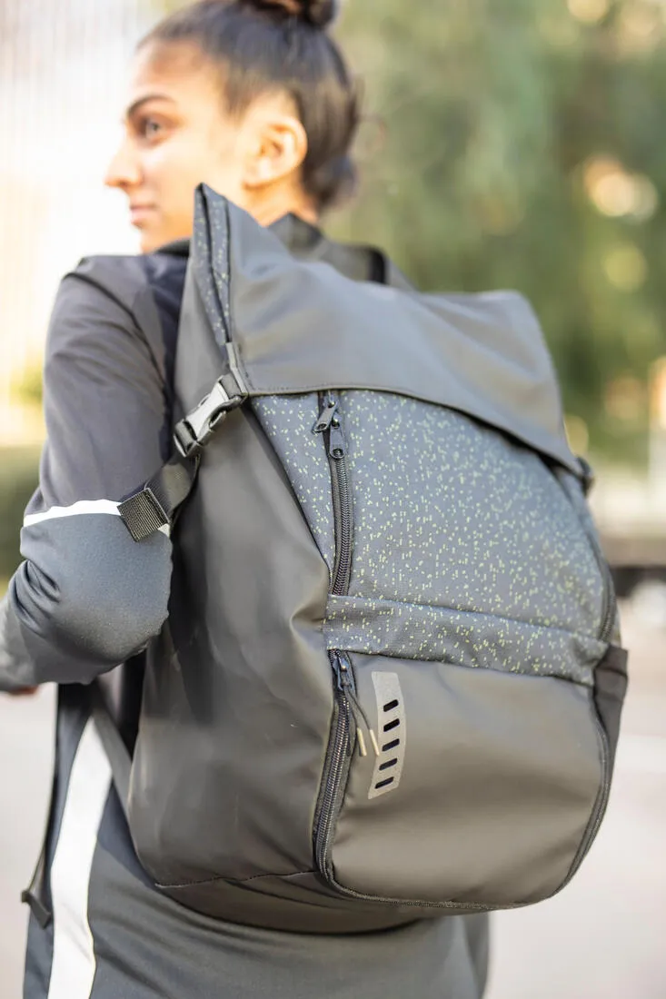 25L Backpack Urban - Black / Reflective