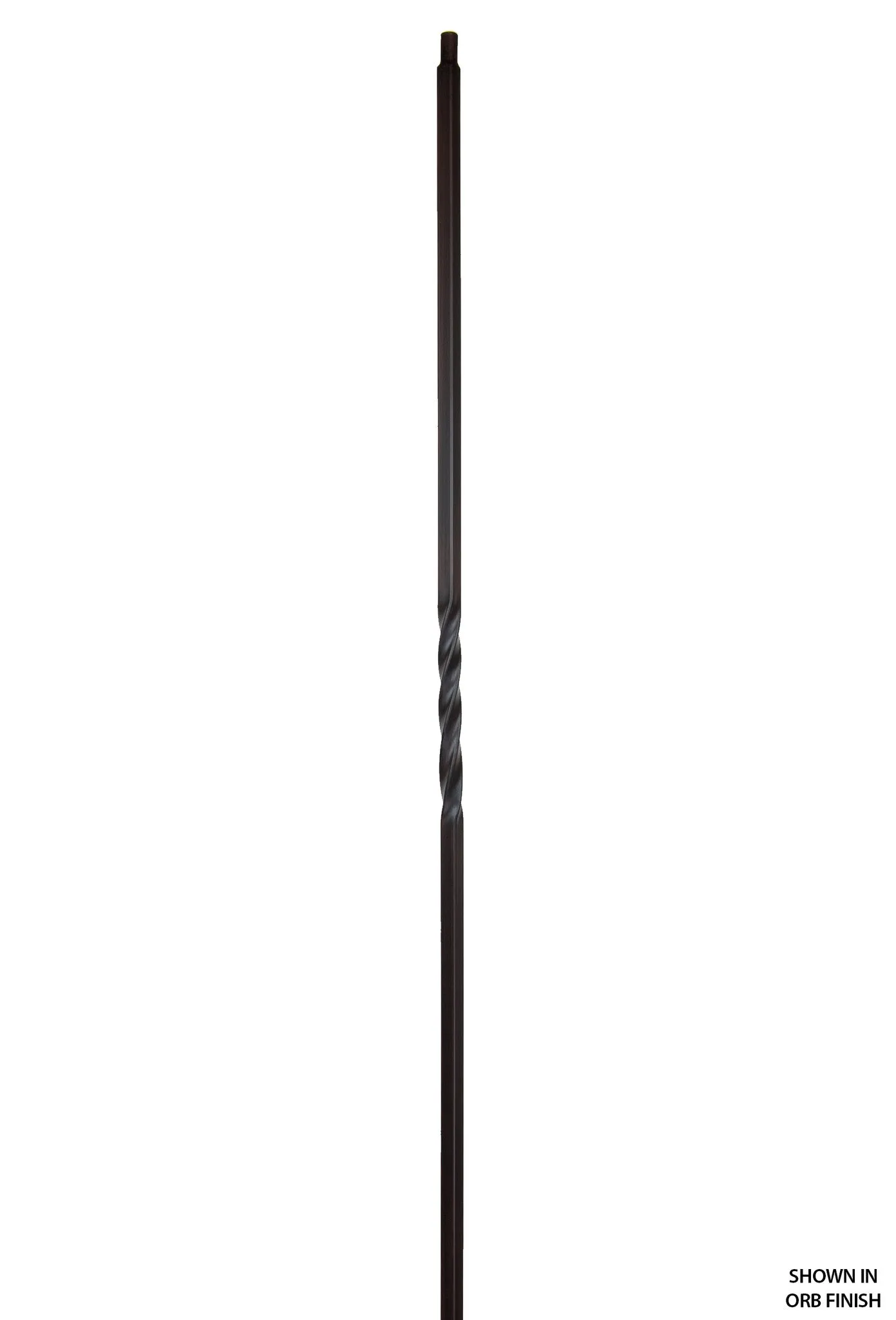 2650 Series KW14-1TW Knee Wall Single Twist Iron Baluster