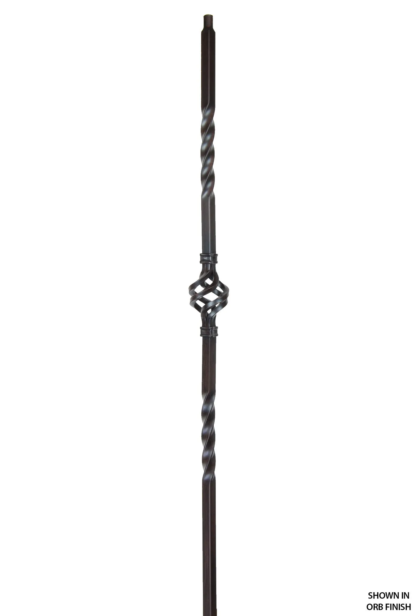 2852 Series MEGA-1BASK Single Basket Mega Iron Baluster