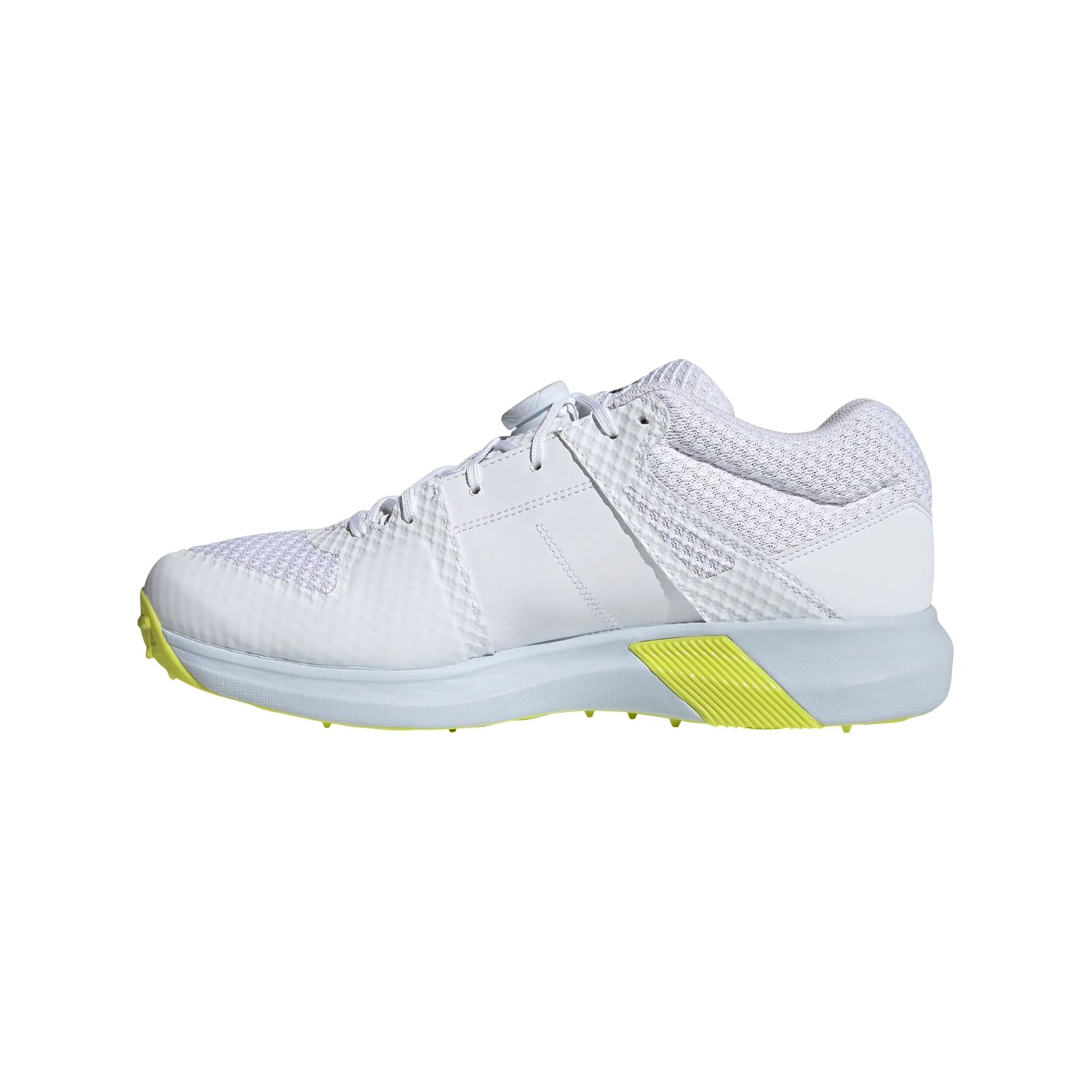 ADIDAS ADIPOWER VECTOR MID 20 SPIKE CRICKET SHOES (2023) - SENIOR
