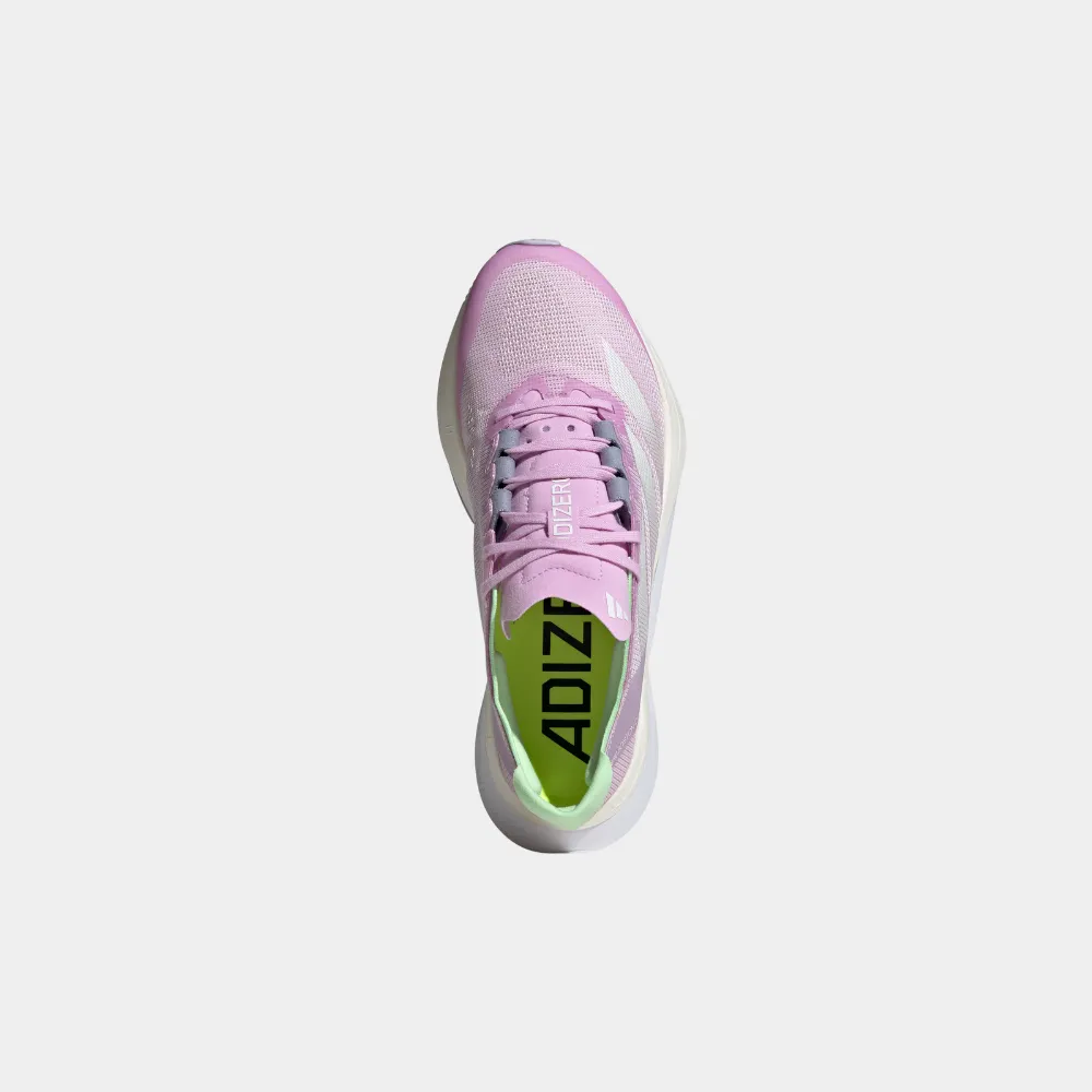 Adidas Adizero Boston 12 - Bliss Lilac/Zero Metalic/Semi Green Spark