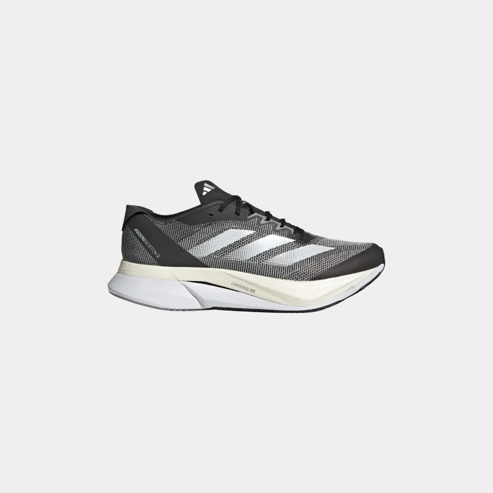 Adidas Adizero Boston 12 - Core Black/Cloud White/Carbon