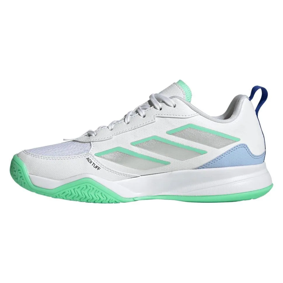adidas AvaFlash Women's Tennis Shoe (White/Blue)