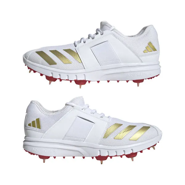 ADIDAS HOWZAT 20 GOLD MET SPIKE CRICKET SHOES - JUNIOR