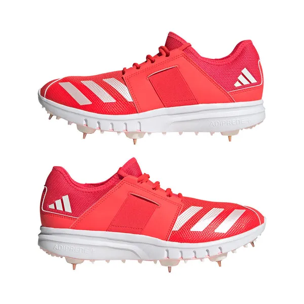 ADIDAS HOWZAT 20 LUCID RED SPIKE CRICKET SHOES - SENIOR