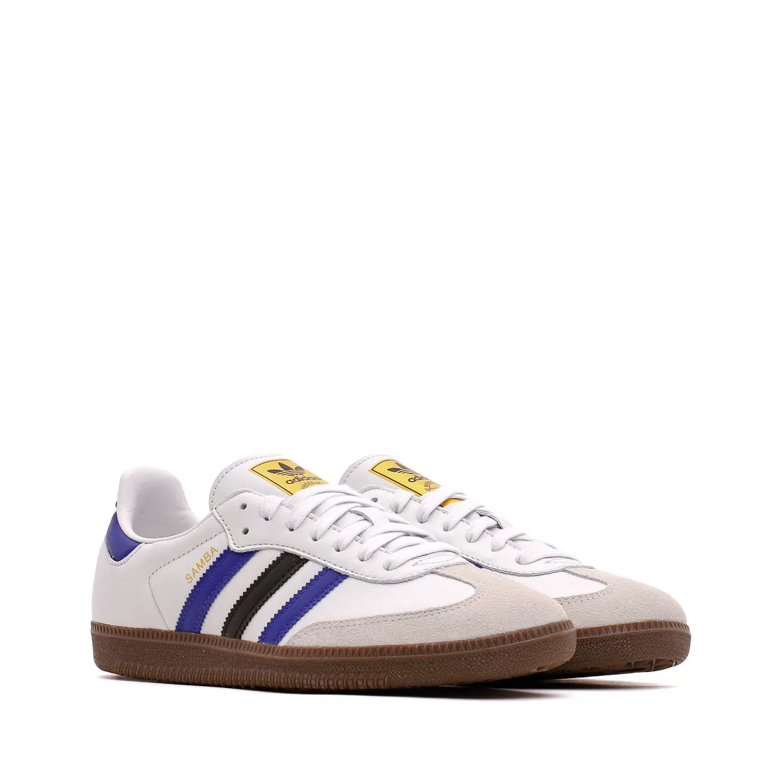 Adidas Originals Men Samba OG White Blue ID1381