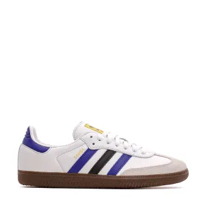 Adidas Originals Men Samba OG White Blue ID1381