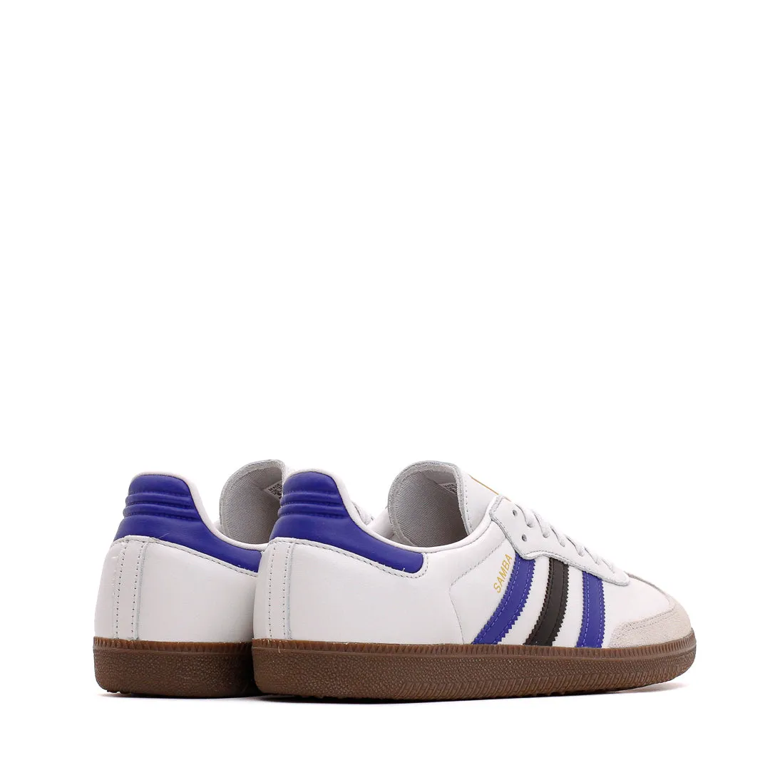 Adidas Originals Men Samba OG White Blue ID1381