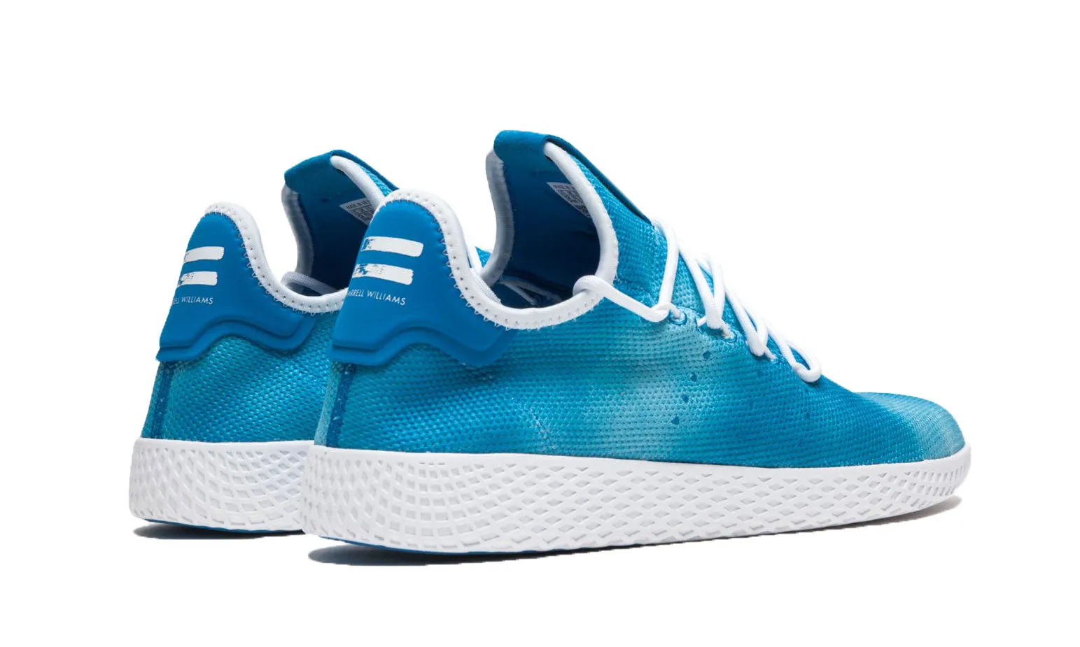 ADIDAS X PHARRELL WILLIAMS Kid's Bright Blue Tennis HU Sneakers US 6 NIB