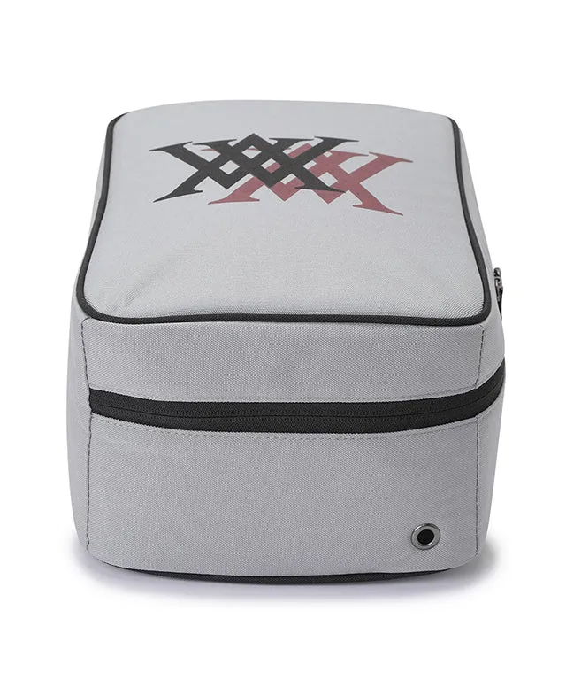 ANEW Golf: Double Logo Shoe Case - Gray