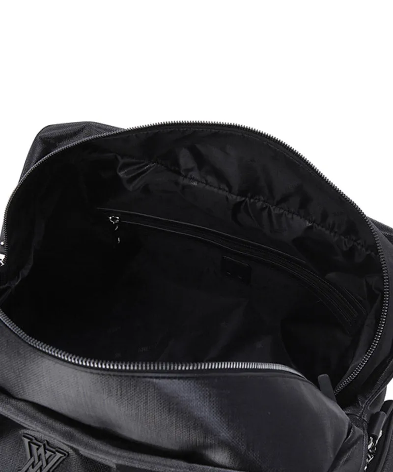 Anew Shirring Boston Bag - Black