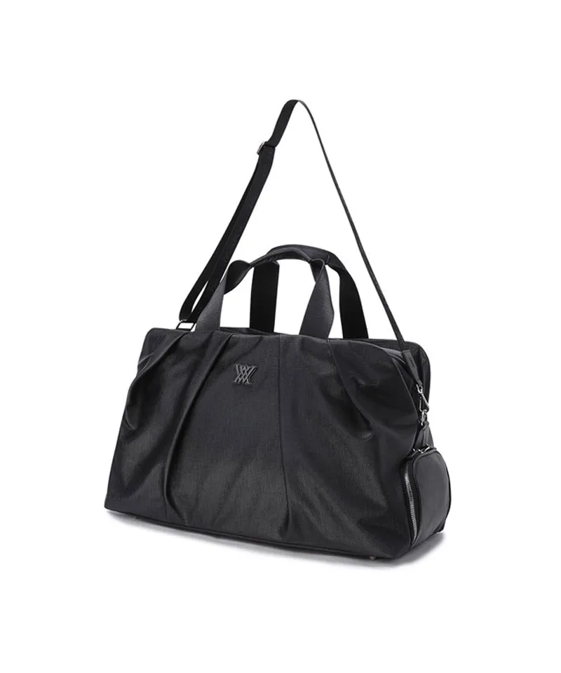 Anew Shirring Boston Bag - Black