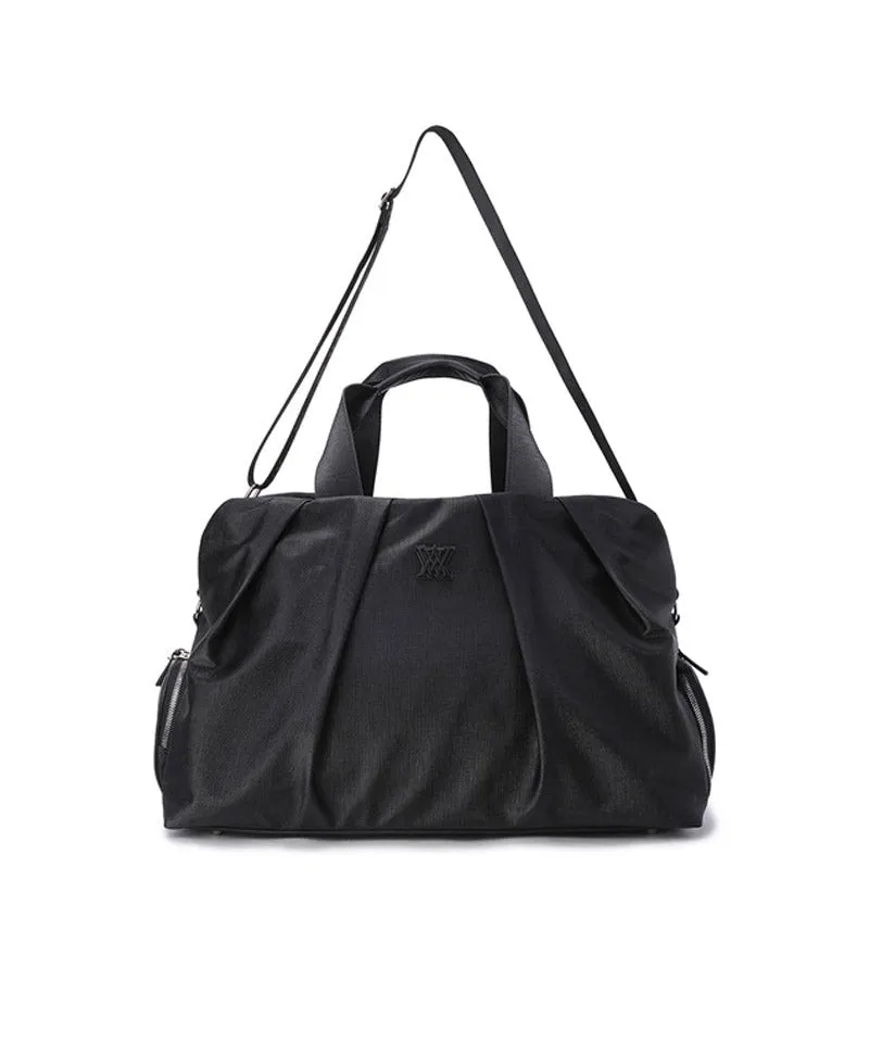 Anew Shirring Boston Bag - Black