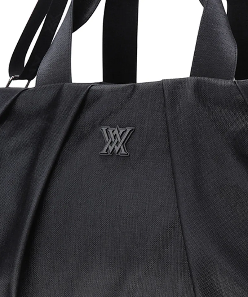 Anew Shirring Boston Bag - Black