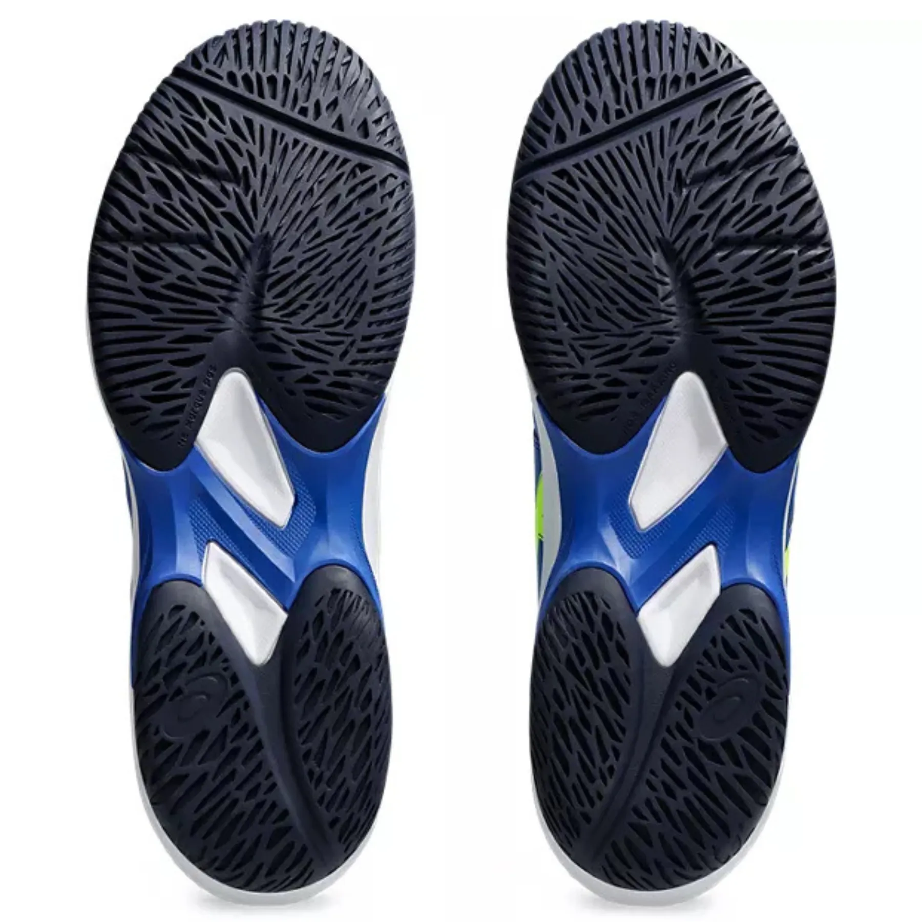 Asics Game FF Pickleball Shoes - Illusion Blue / Safety Yellow