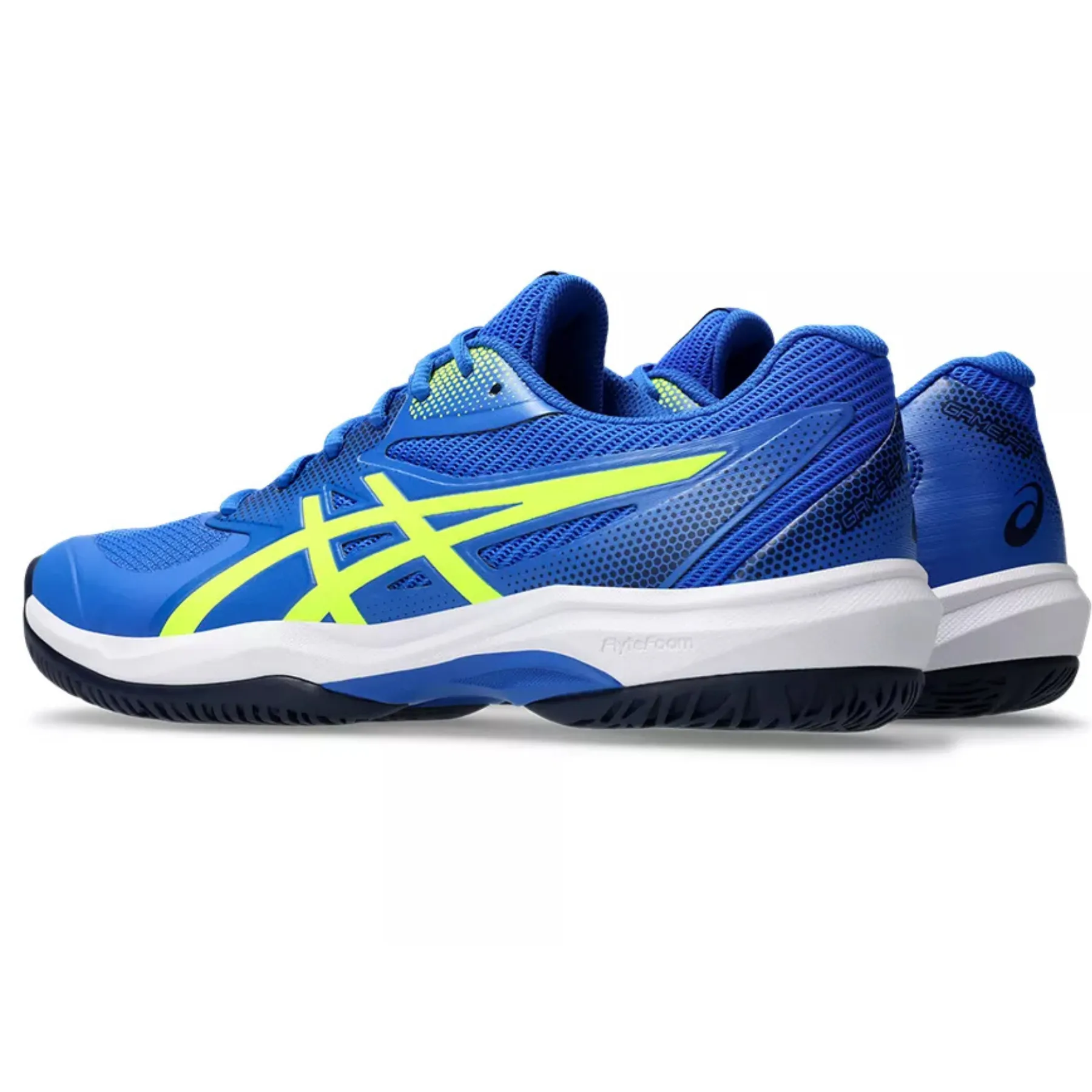 Asics Game FF Pickleball Shoes - Illusion Blue / Safety Yellow
