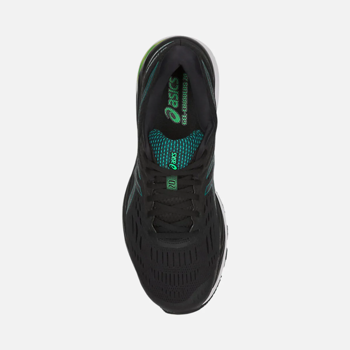 Asics GEL-CUMULUS 20 Men's Running Shoes -Black/Beryl Green