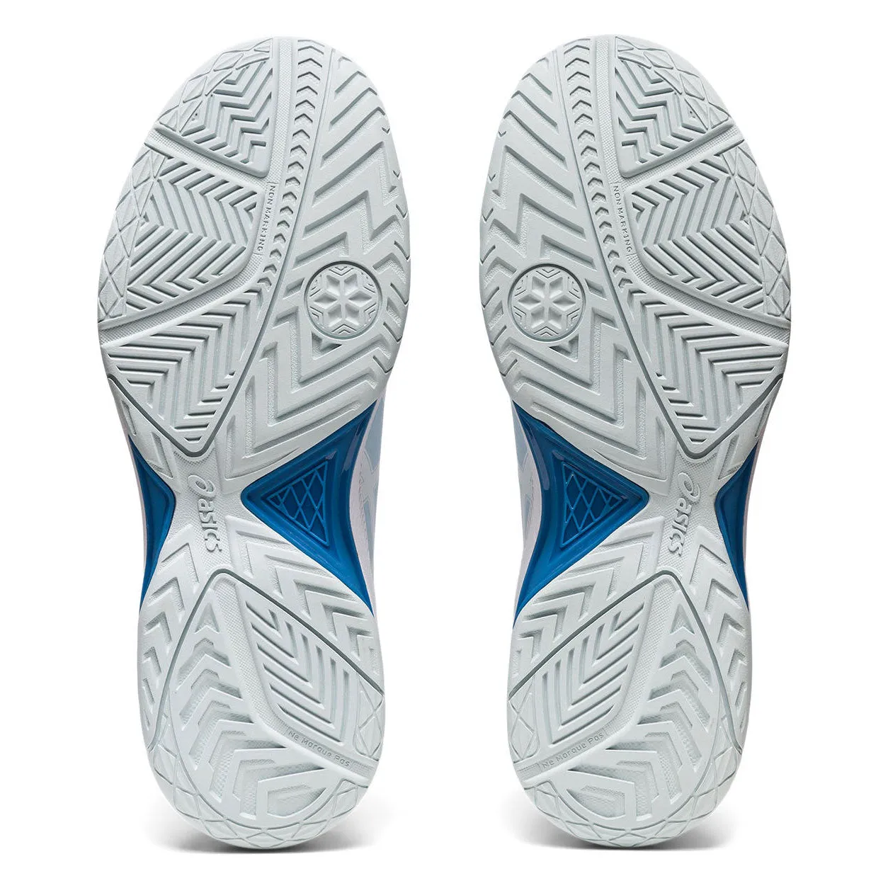 Asics Gel Dedicate 7 Women's Tennis Shoe (Sky/White)