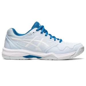 Asics Gel Dedicate 7 Women's Tennis Shoe (Sky/White)