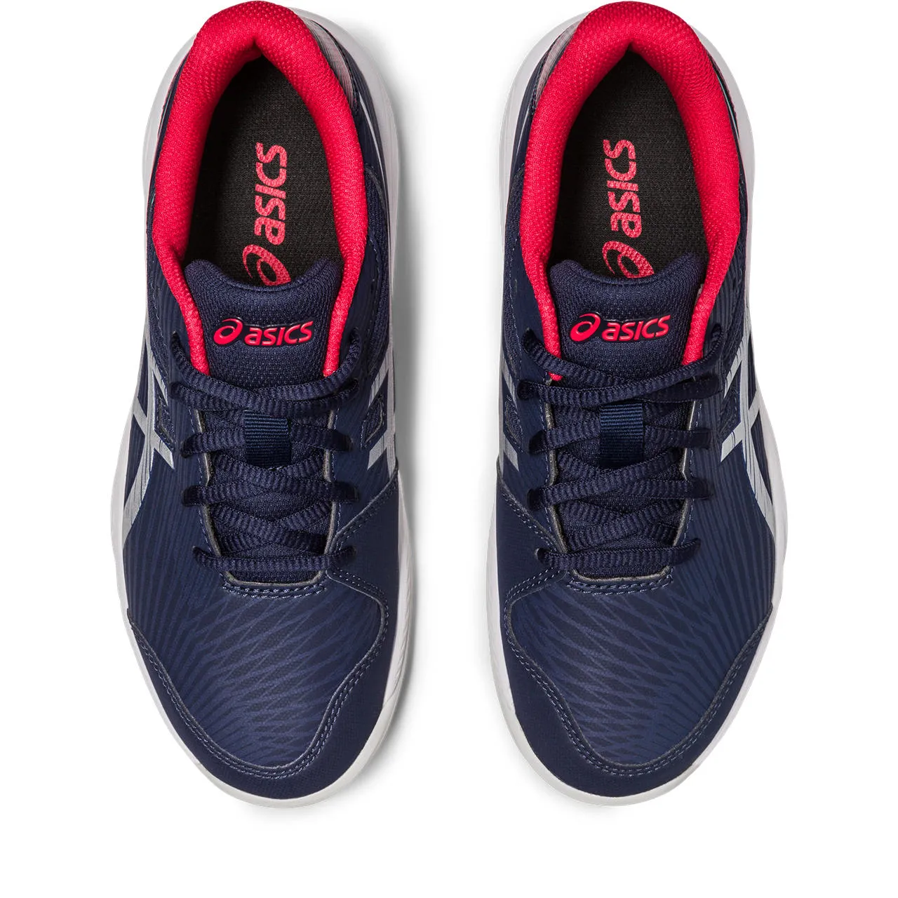 Asics Gel Game 9 GS Junior Tennis Shoe (Navy/Silver)