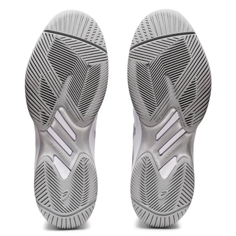 Asics Solution Swift FF Women's Tennis Shoe (White/Silver)