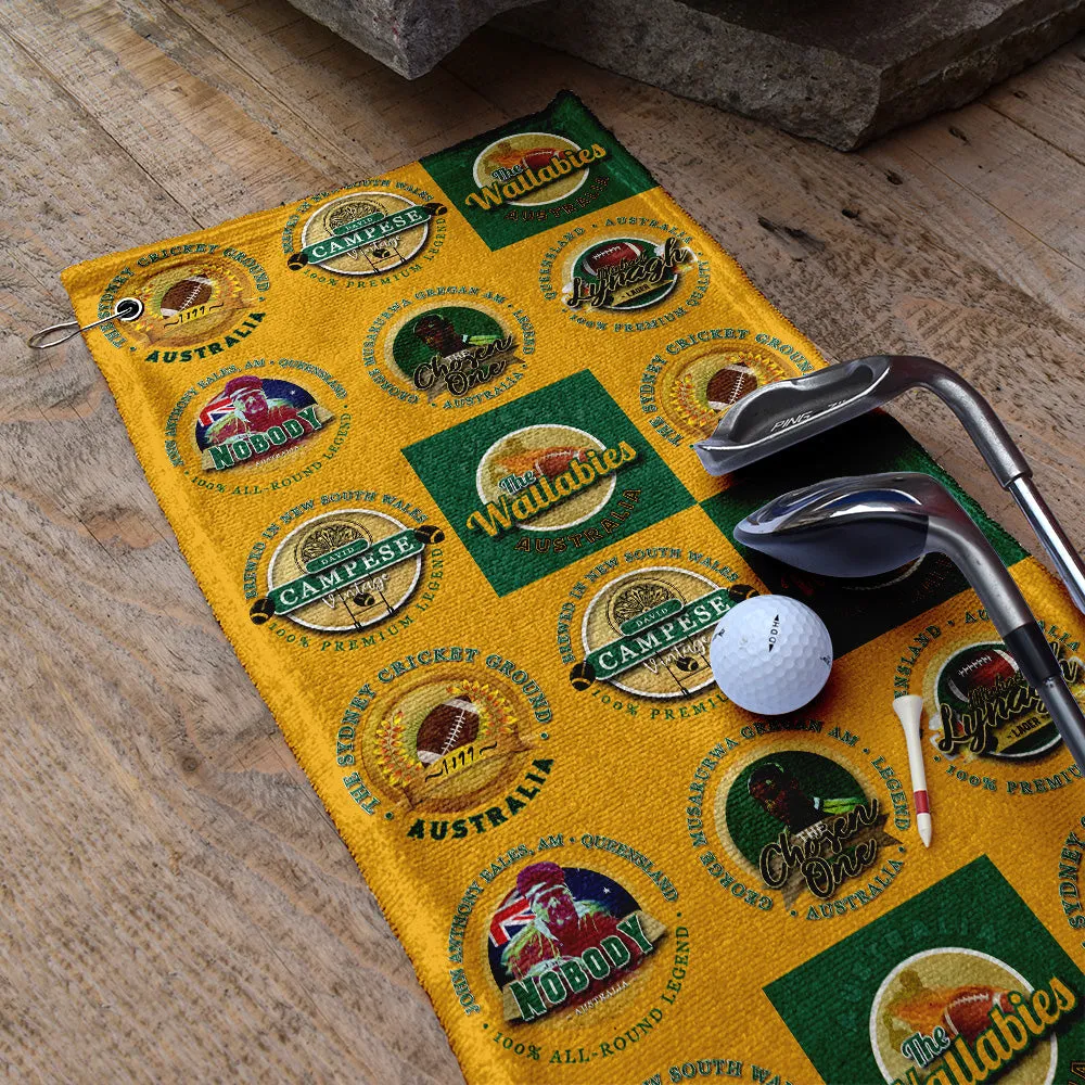 Australia Rugby Union - Legend Collection  - Golf Towel