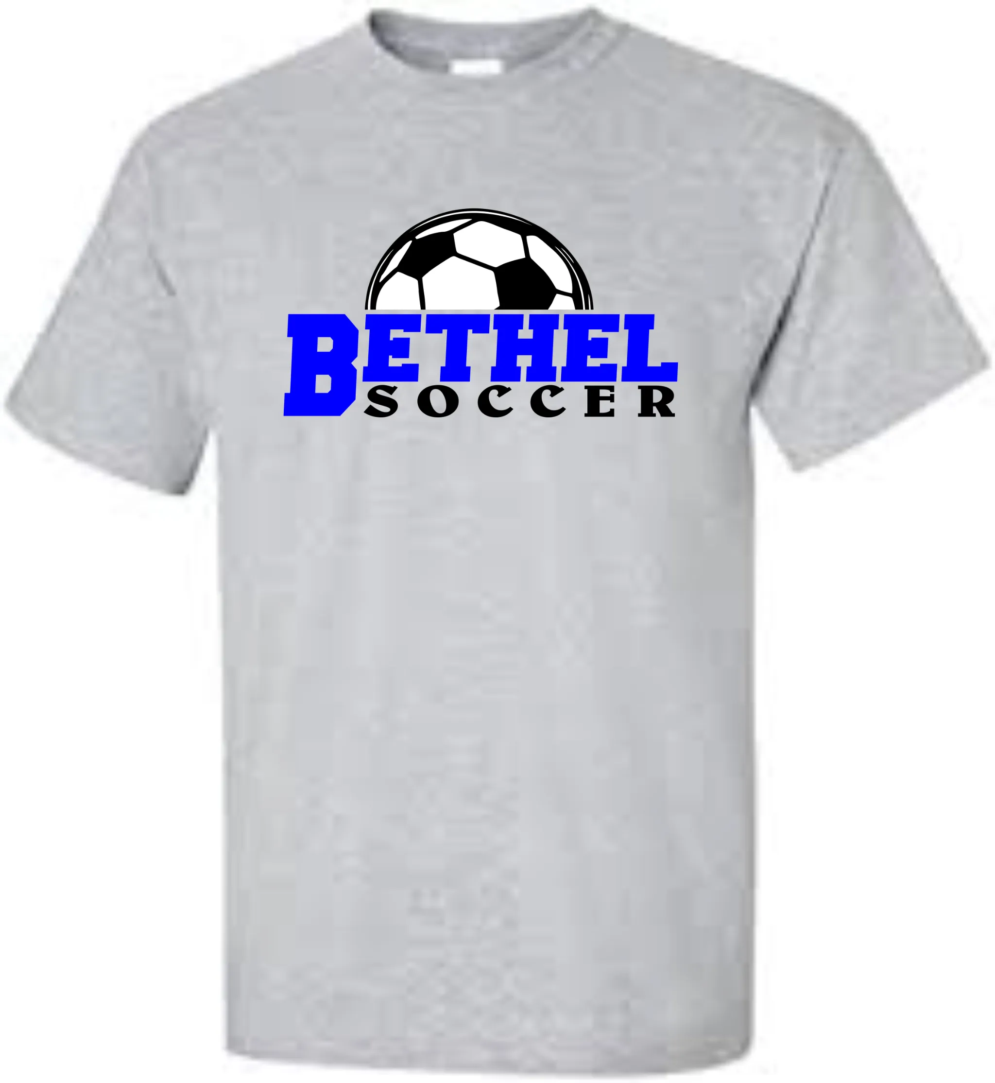 Bethel Soccer Distressed Half Ball