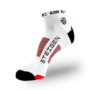 Big Foot (Size 12  Only) White Running Socks ¼ Length