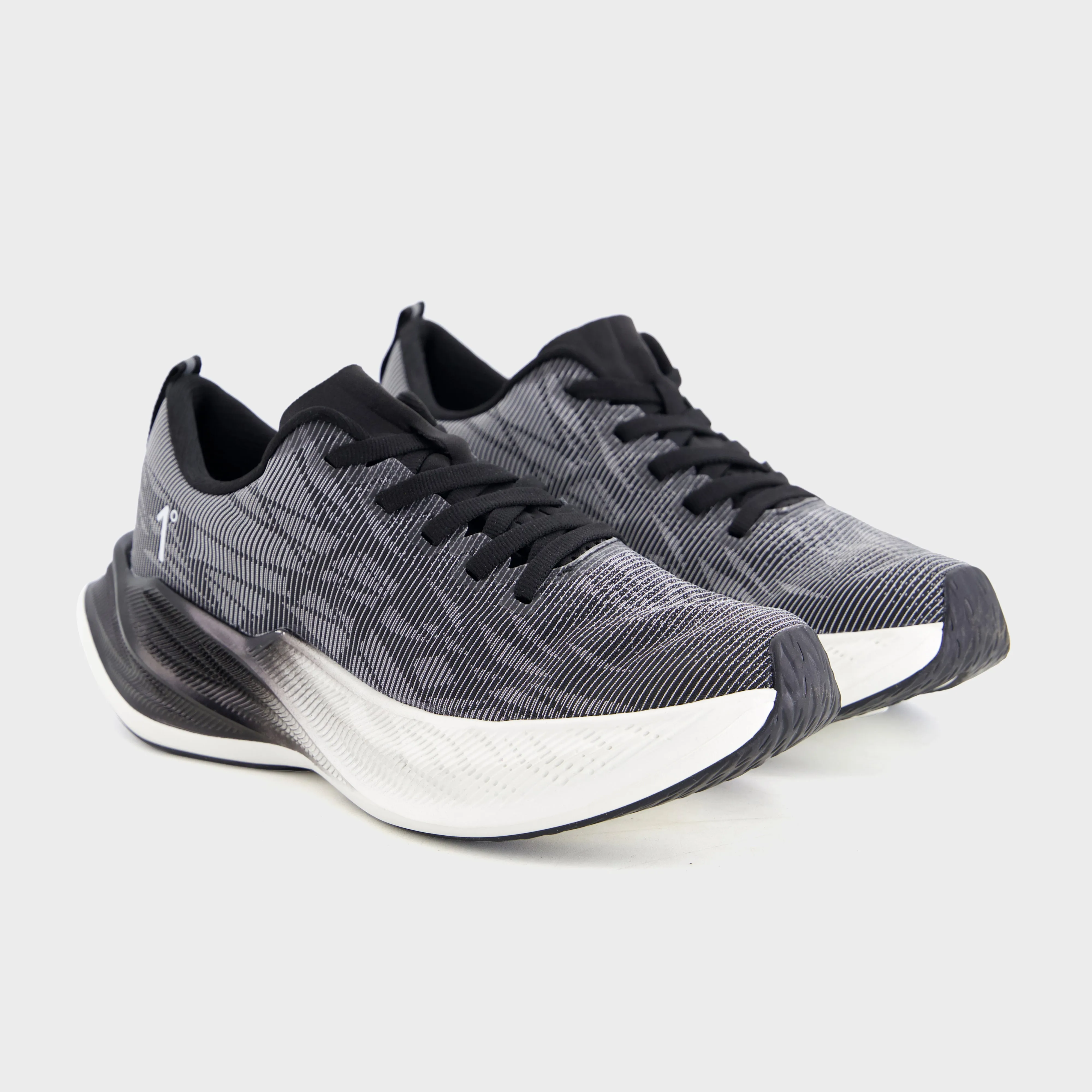 Black Turbo Running Shoe