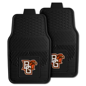 Bowling Green State University 2-pc Vinyl Car Mat Set