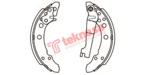 Brake Shoes Vw City Golf 1999 2010