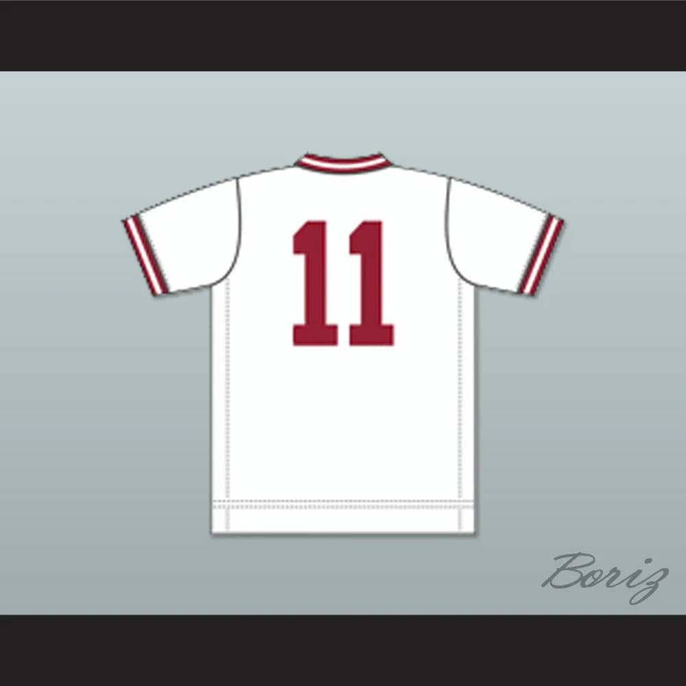 Chicago Mustangs White Football Soccer Jersey