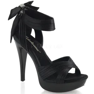 COCKTAIL-568  Black Satin/Black