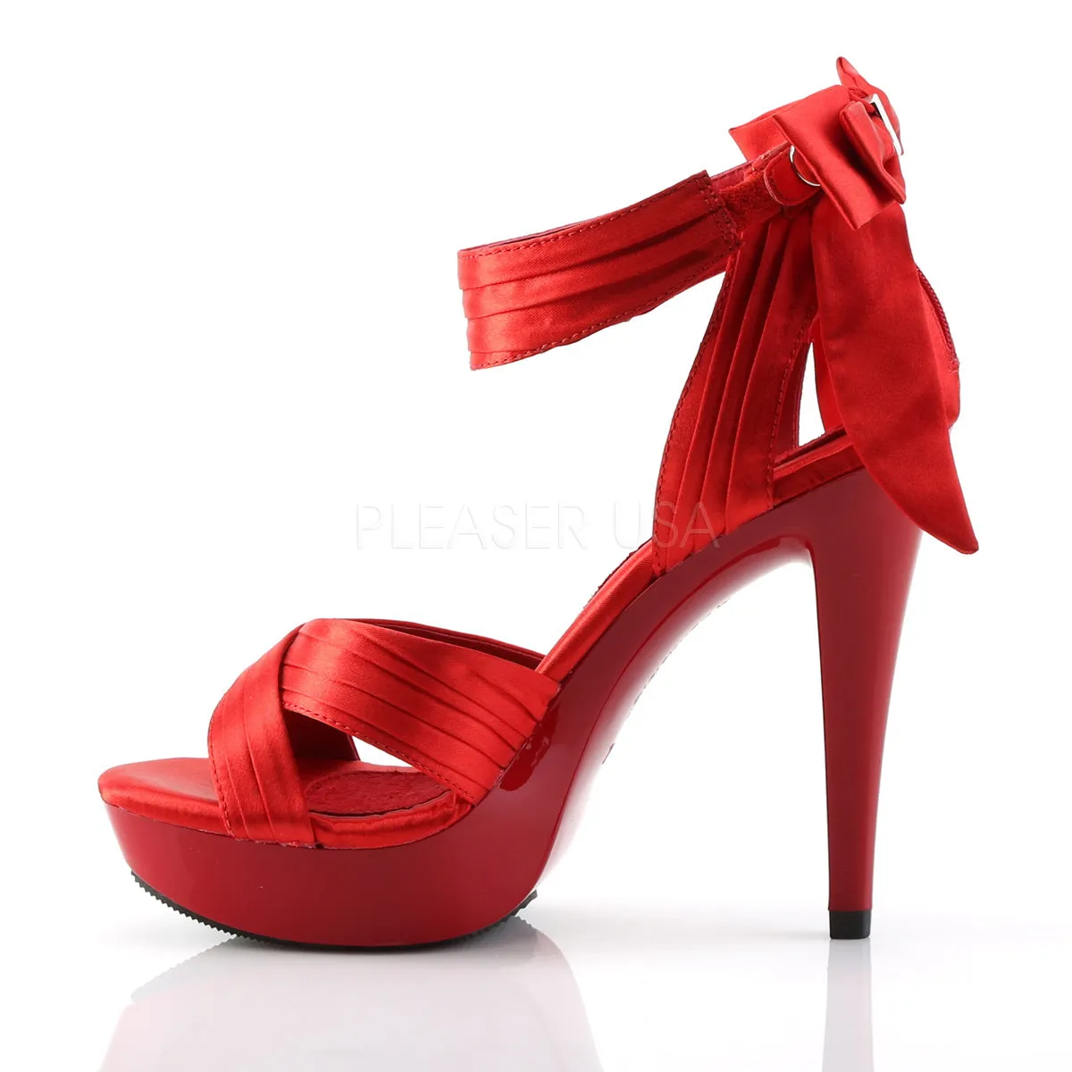 COCKTAIL-568  Red Satin/Red