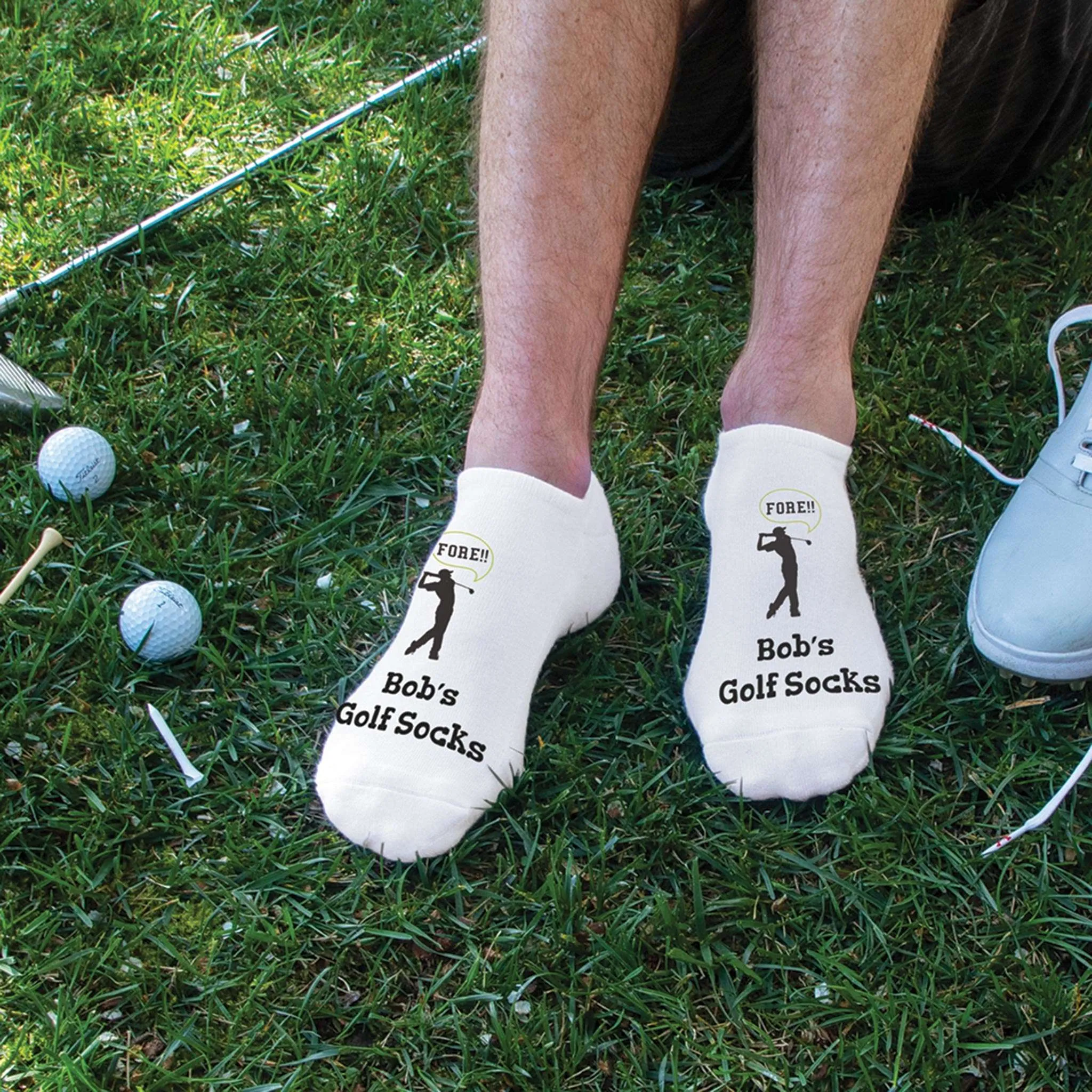 Custom Golf Socks for Men – Personalized Golf Gift Box