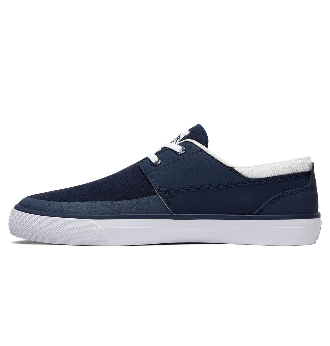 DC SHOES WES KREMER 2 S NAVY & WHITE TRAINERS