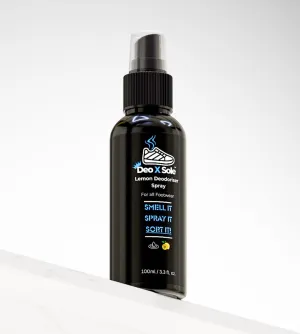 Deo X Sole’s Deodoriser Shoe spray