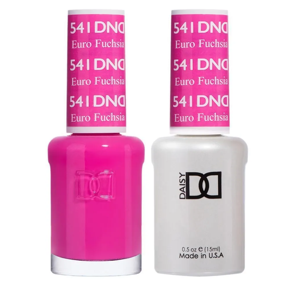 DND / Gel Nail Polish Matching Duo - Euro Fuchsia 541