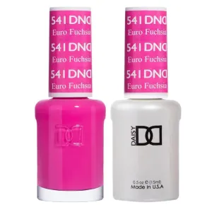 DND / Gel Nail Polish Matching Duo - Euro Fuchsia 541