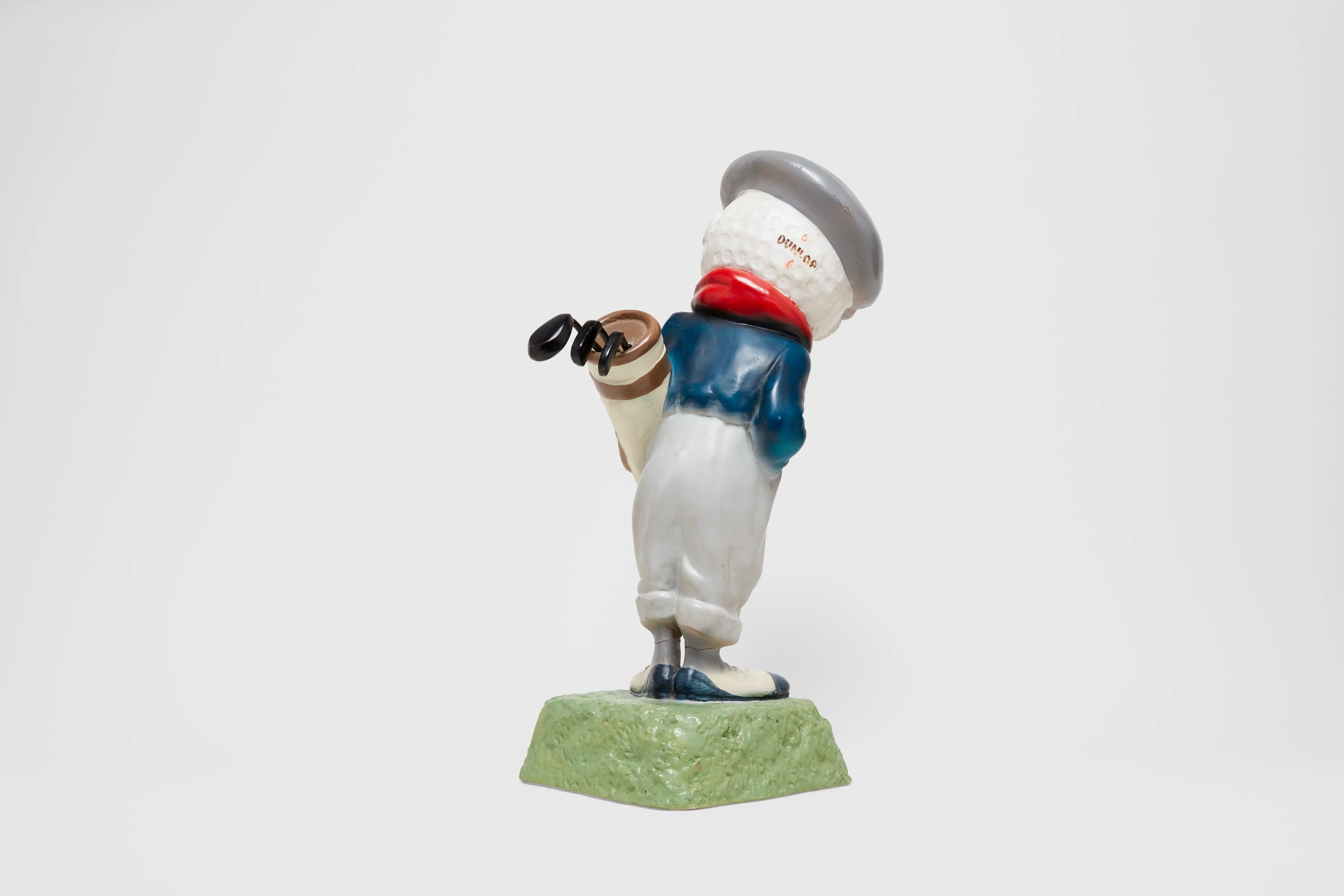 Dunlop Man Golf Ball Advertising Figure