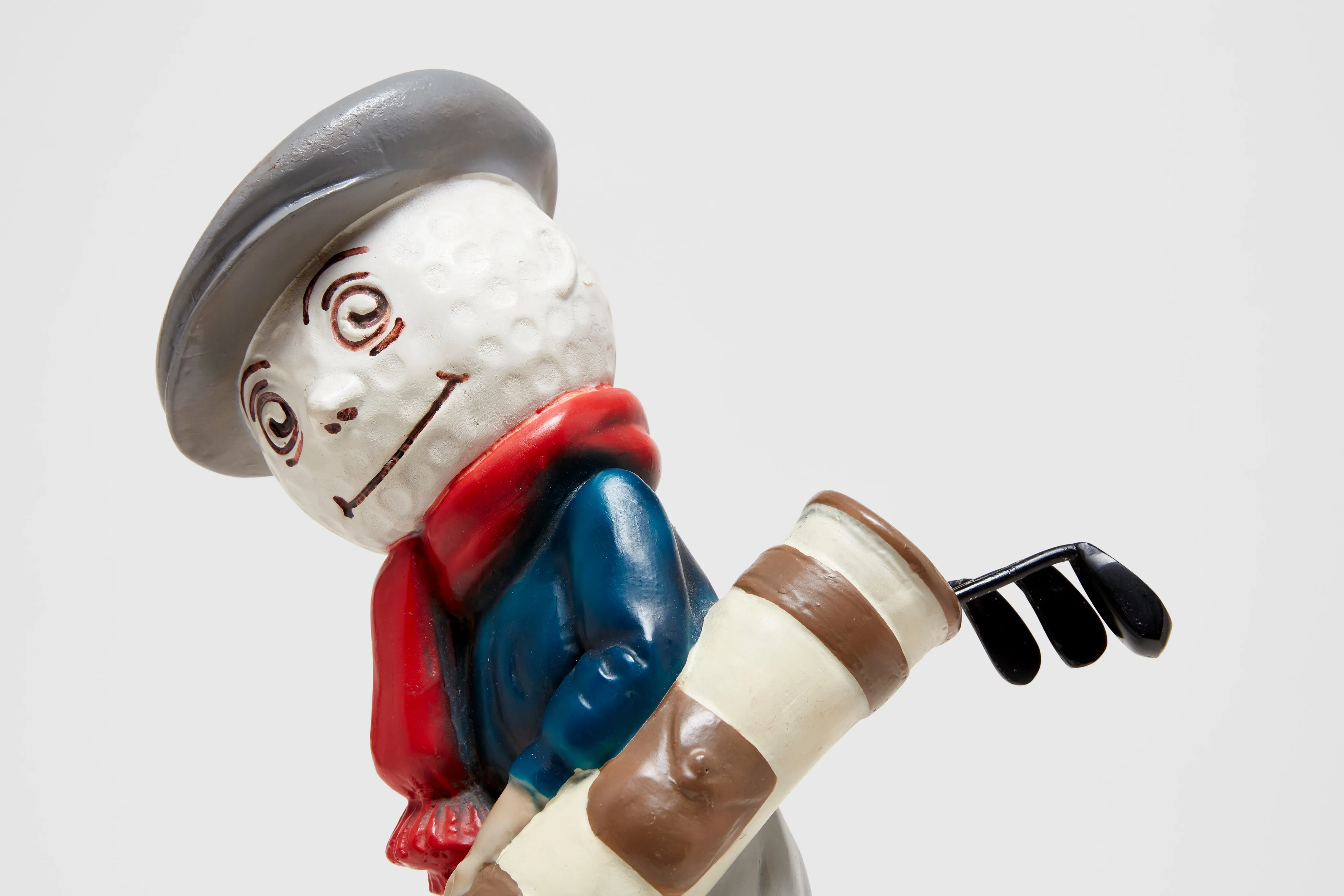 Dunlop Man Golf Ball Advertising Figure