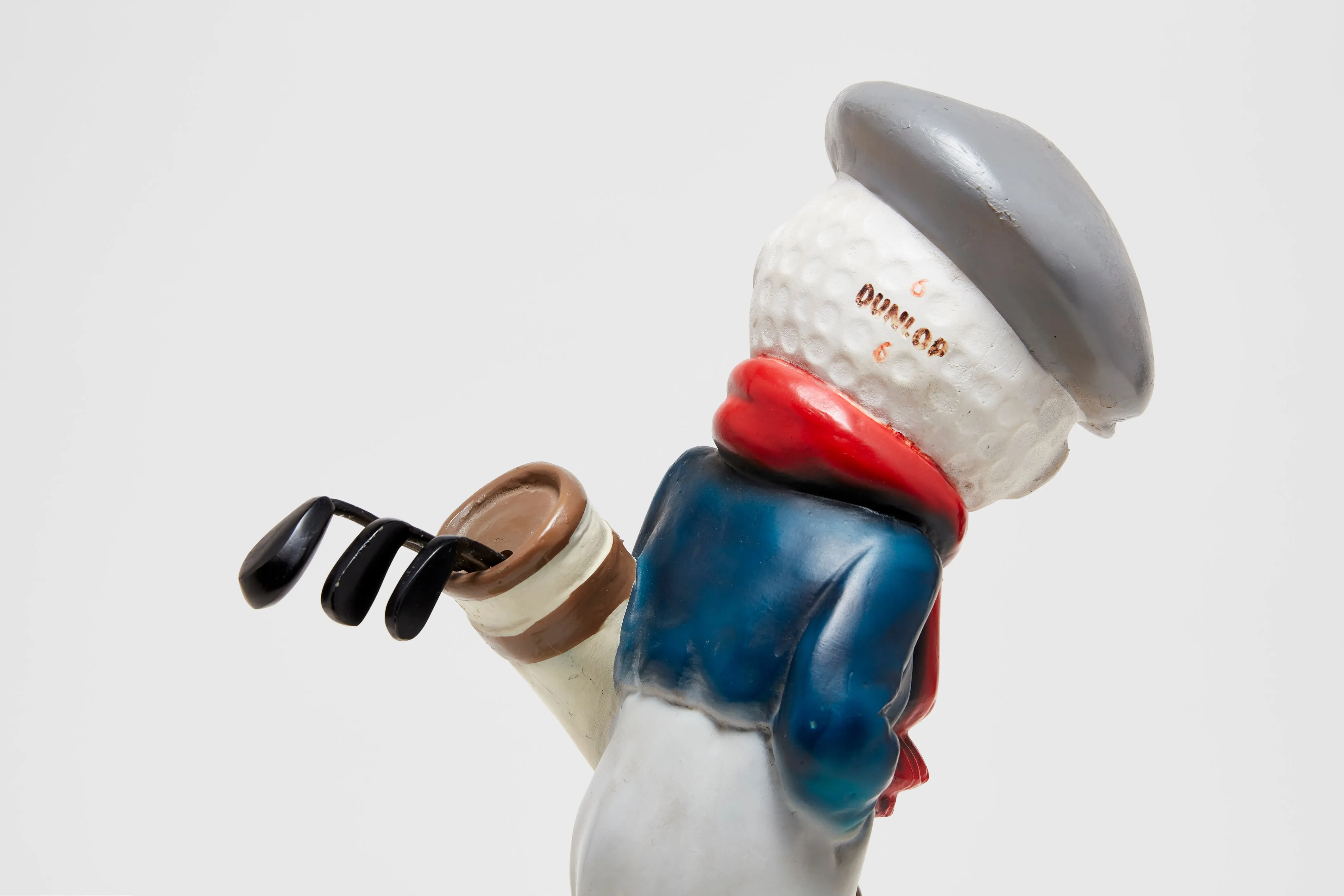 Dunlop Man Golf Ball Advertising Figure