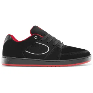 eS Footwear Accel Slim Black Silver Shoes