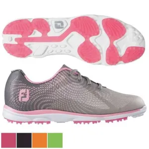 FootJoy Ladies emPOWER Shoes - CLOSE OUT 7.0 Black/Charcoal (#98003) M